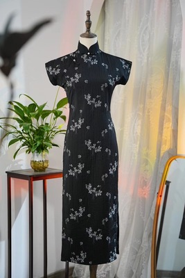 （盛夏）高级古法全开襟旗袍