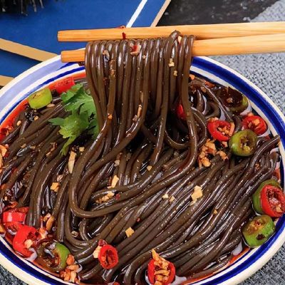 蕨根粉条凉拌调料厥根粉条粉丝四川正宗九寨沟特产低脂厥粉条