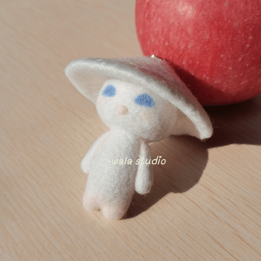 wala小尘妖羊毛毡挂件 永夜星河尘妖挂件 尘妖玩偶挂链