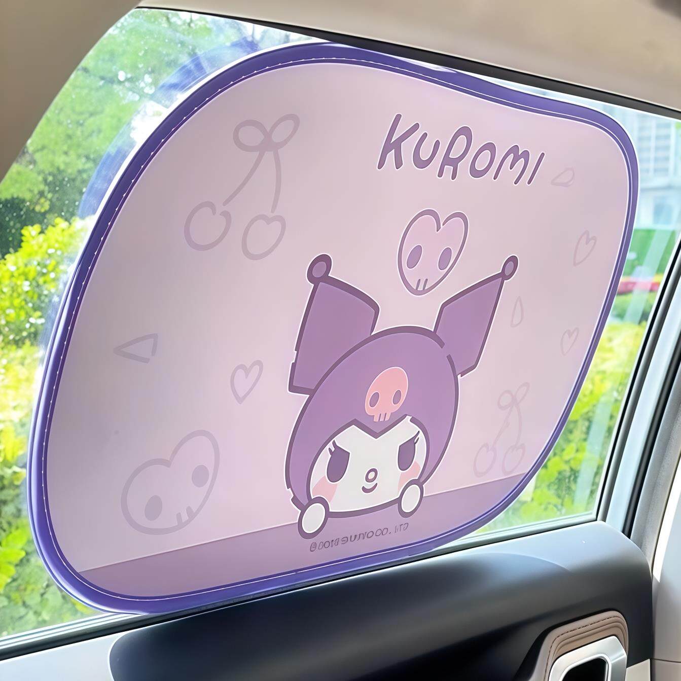 遮阳板Kitty库洛米遮阳帘车窗防