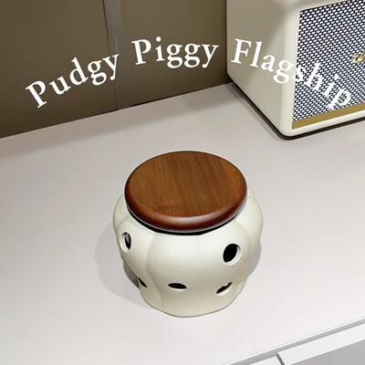 镂空通风透气食品储物罐家居厨房