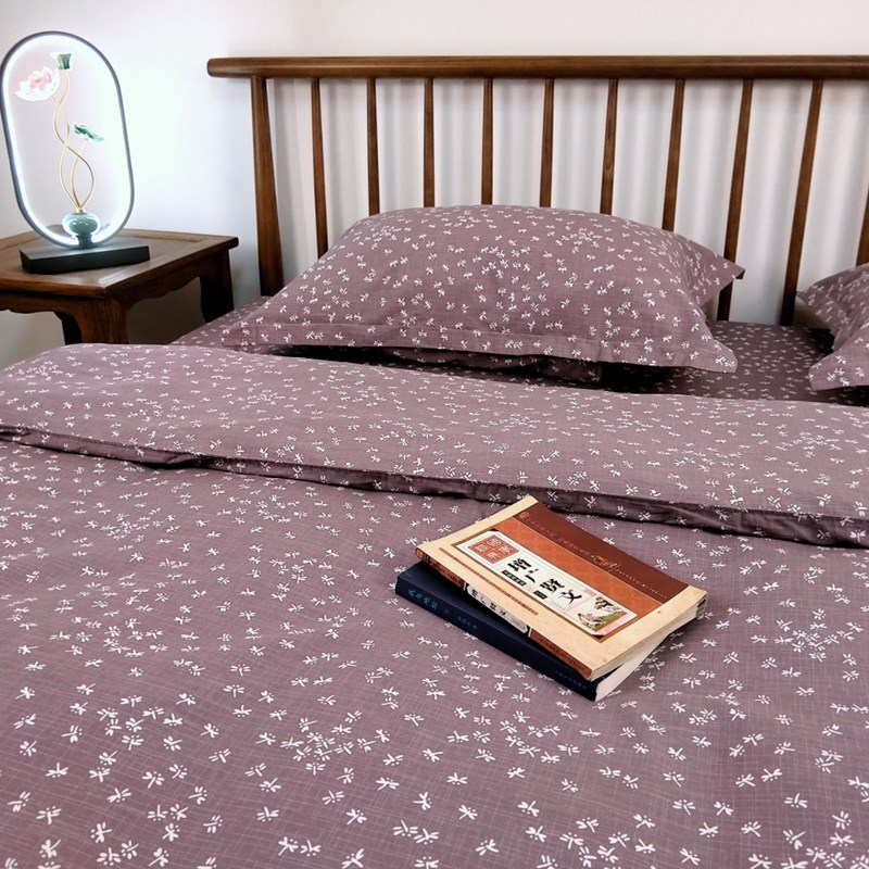 床单单件全棉炕单田园单双人被套被单1.5m1.8m床学生宿舍