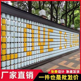 网红打卡互动翻转牌装置艺术互动翻转墙展示墙源头厂家一站式采购