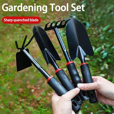 4PCS Small Gardening Shovel Set Vegetable Gardening Tools Mi
