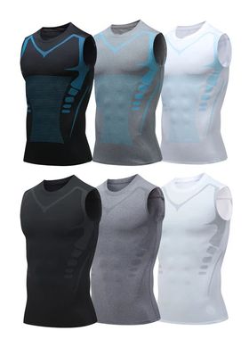 Mans Compression Tank Top Men Gym Shirt Sleeveless Quick Dry