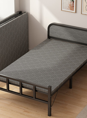 Folding bed, single household, simple bed, companion, 1.2-m