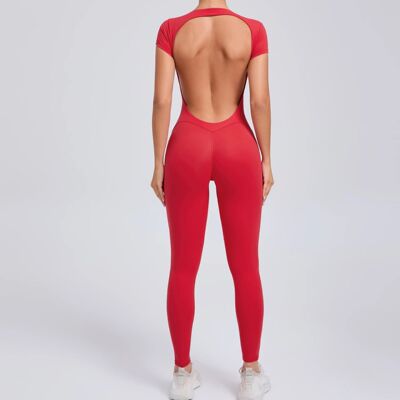 2025 Yoga Jumpsuit Fitness Sports Overalls Gym Clothing Set