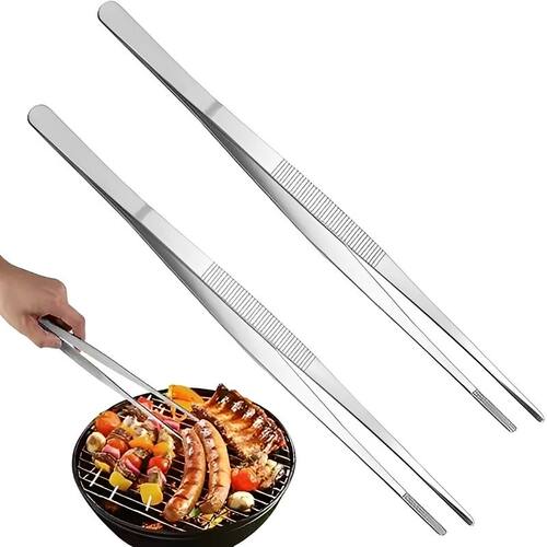 Multifunction Barbecue Tongs Stainless Steel Food Tongs BBQ