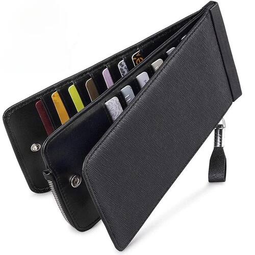 Slim & Stylish Faux Leather Wallet - Multi-Card Slots Easy C