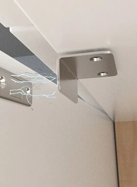Strong Magnets for Cabinets, Silver-aluminum Magnet Door Fra