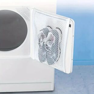 2 White Shoe Laundry Bags, Sports Shoe Laundry Bags, Mesh De