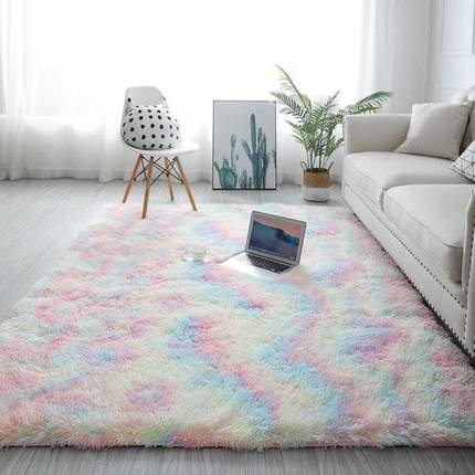 Nordic living room tea table carpet bedside mat blanket