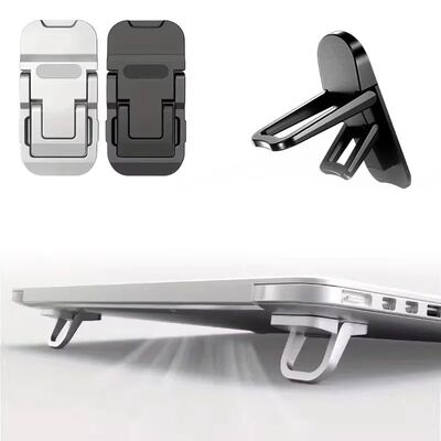 NEW 2PCS  Foldable Laptop Stand Portable Computer Keyboard R