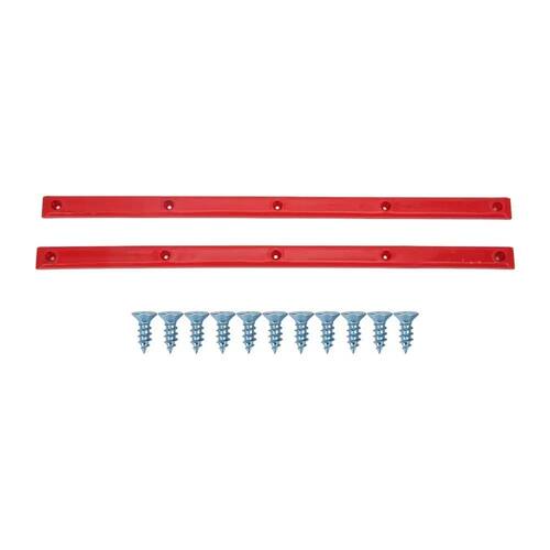 2Pcs Durable ABS Rib Bones Rails Colorful 36.5x1.7cm Skatebo