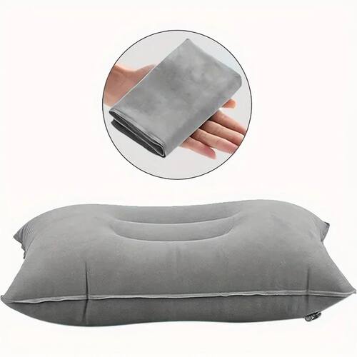Supports Neck and Waist Comfortable Inflatable Pillow for Ou