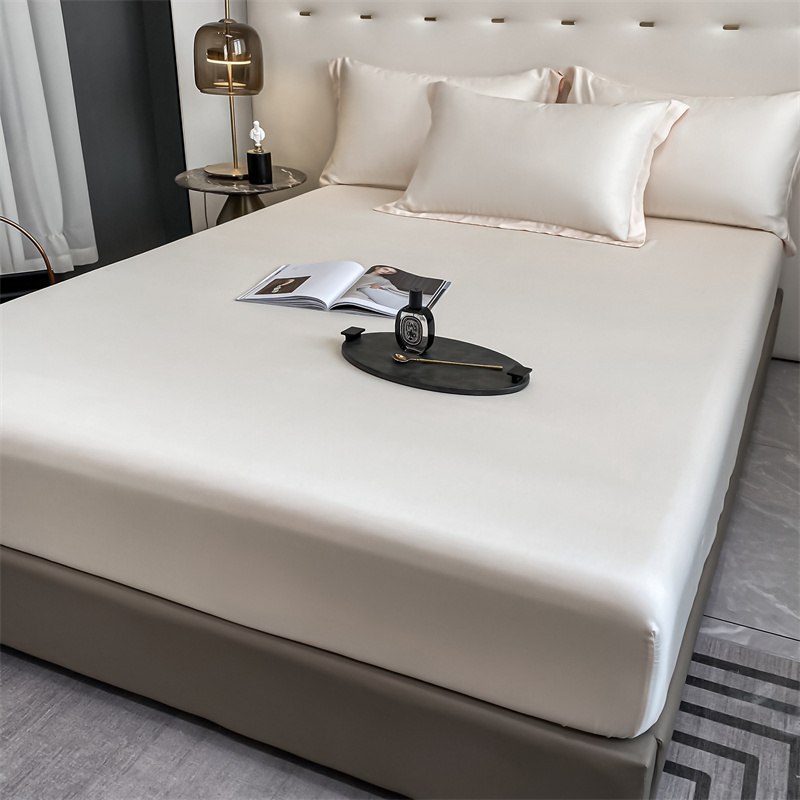 床罩2024新款100天丝莫代尔床笠单件薄款裸睡亲肤床单高端奢华