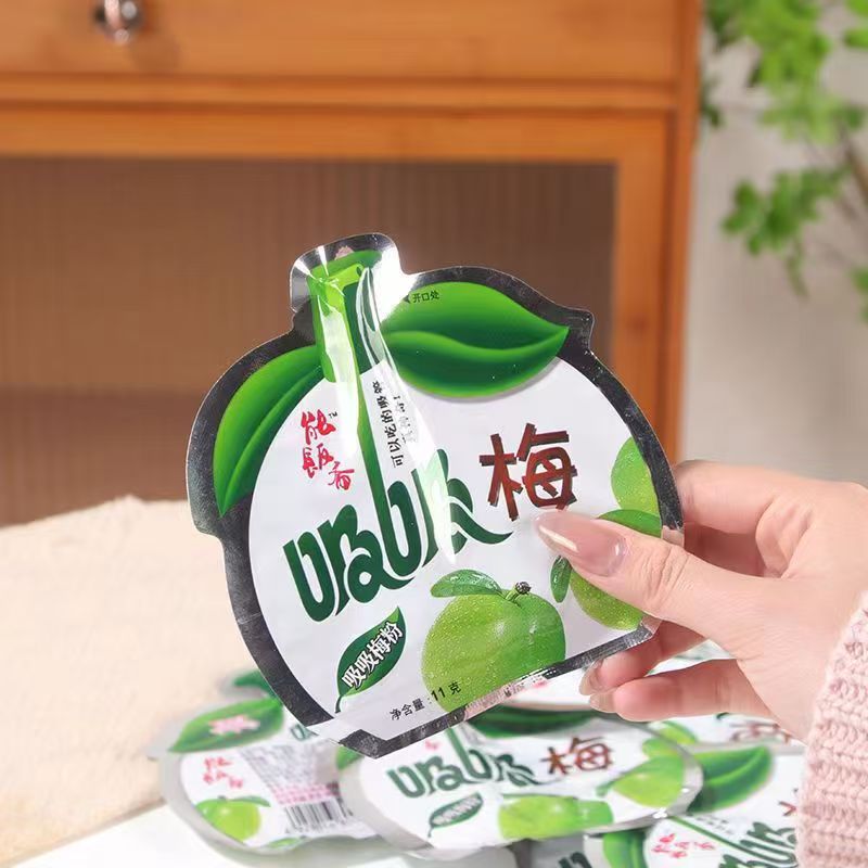 群声吸吸梅粉可冲泡怀旧零食