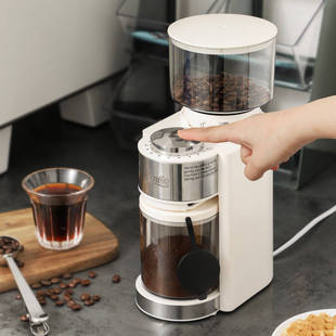电动磨豆机全自动咖啡豆研磨机专业手冲意式 咖啡机家用小型磨粉器