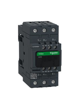 施耐德TeSysD接触器40A,110V,50/60Hz;LC1D40AF7C