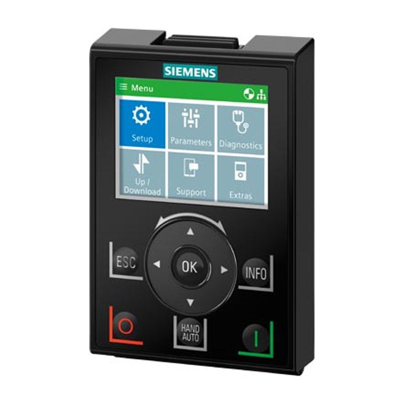 西门子SIEMESN变频器G120智能型操作面板 IOP-2 6SL32550AA004JA2