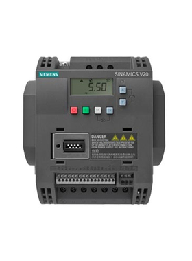 西门子SIEMESN变频器V20三相3kW有滤波有面板6SL32105BE230CV0