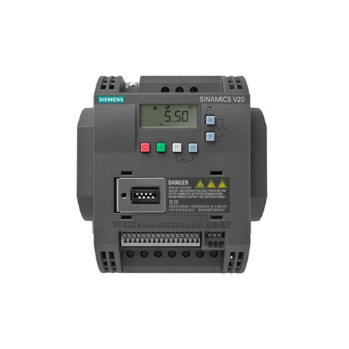 西门子SIEMESN变频器V20三相3kW有滤波有面板6SL32105BE230CV0