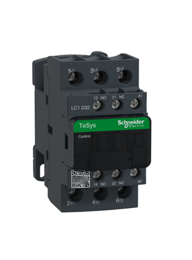 施耐德TeSysD交流接触器32A,220V,50/60Hz;LC1D32M7C