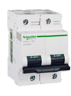 施耐德电气断路器 C120H 2P C125A A9N19825