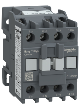 施耐德接触器3P 25A 1NO 380VAC 50Hz LC1N2510Q5N
