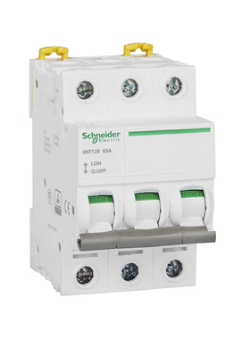 施耐德电气 微型隔离开关 iINT125 3P 63A  A9S68363