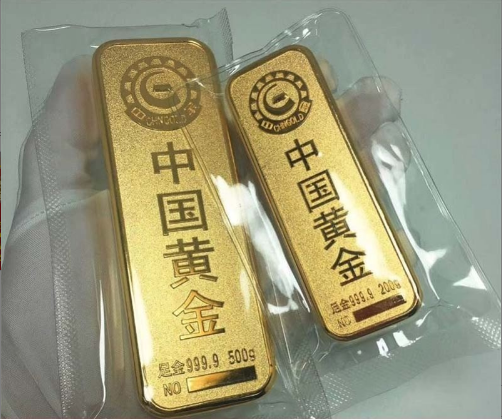 模型金砖样品结婚银行工艺品金店 黄金金条仿真铜实心镀金装饰假