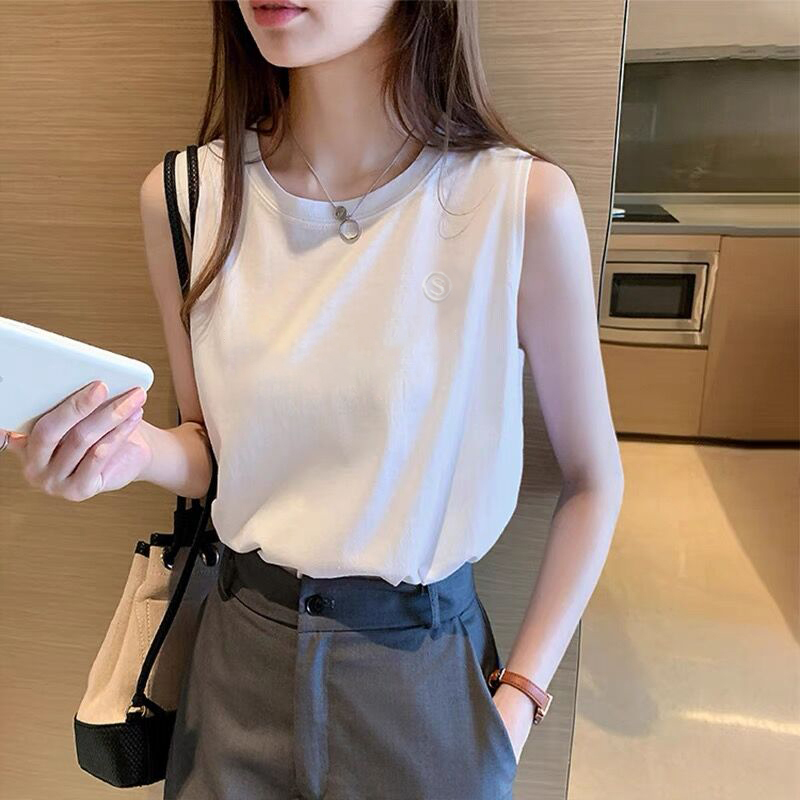 百搭内搭遮副乳吊带背心黑色显瘦春夏季辣妹外穿女装韩版小众T恤