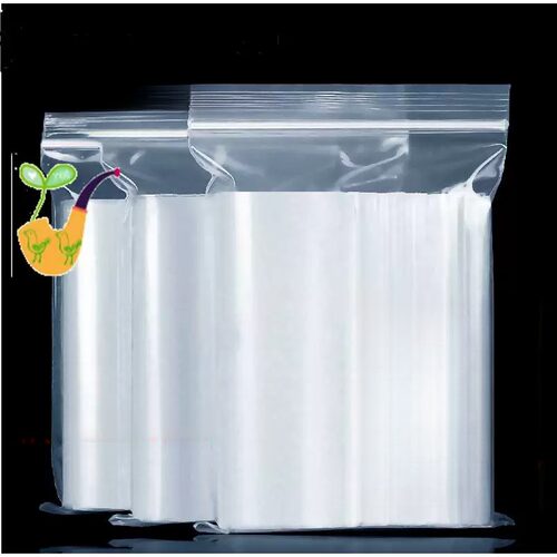 100pc clear Zip Lock bags Ziplock Bag zip Plastic Bags自封袋