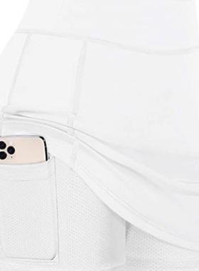 breathability and elasticity high skirt shorts sports