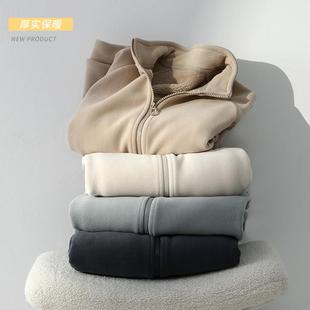 Thickened fleece jacket for women warm cardigan