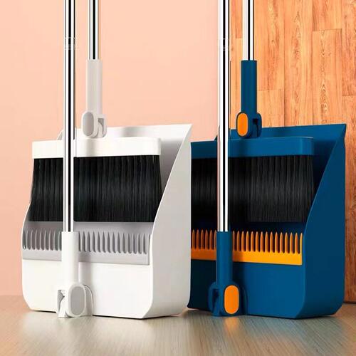 Thickened Foldable Broom Kit Rotation Dense Soft Bristles