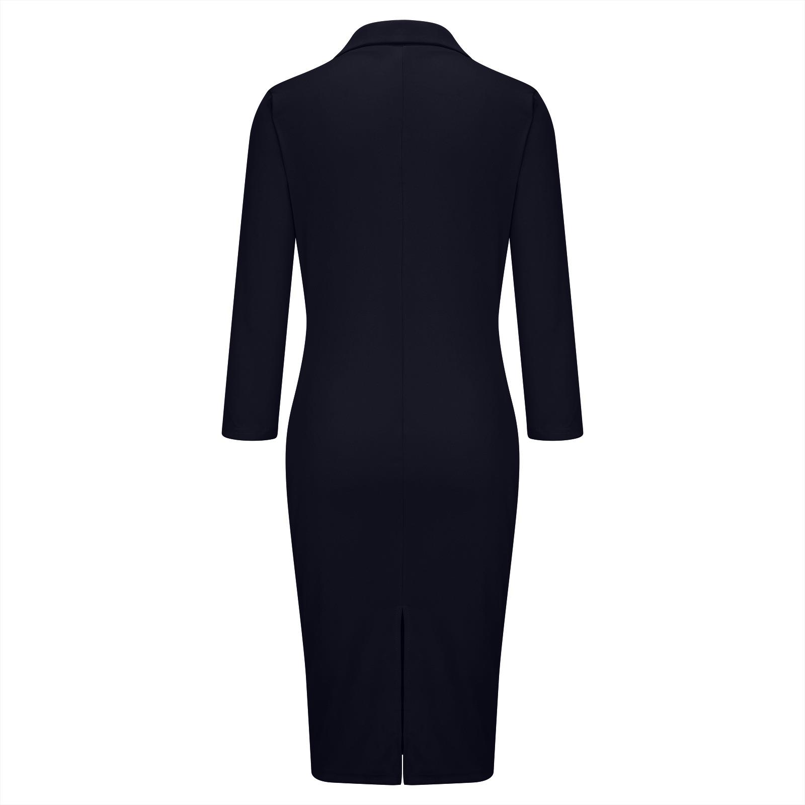 sexy wrinkled dress  autumn new womens fashion side slits