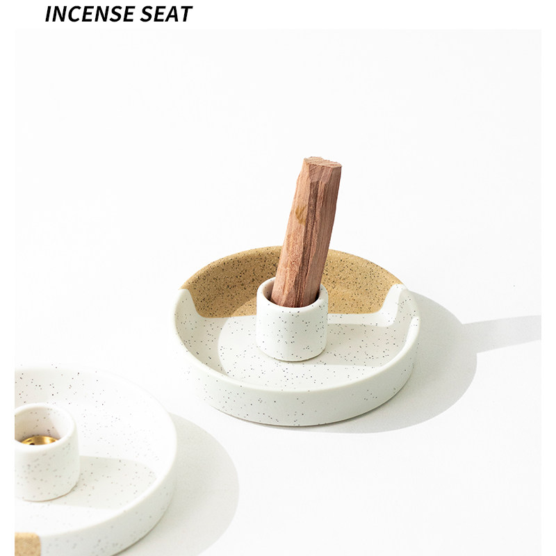 香插壁炉圣木托盘鼠尾草底座