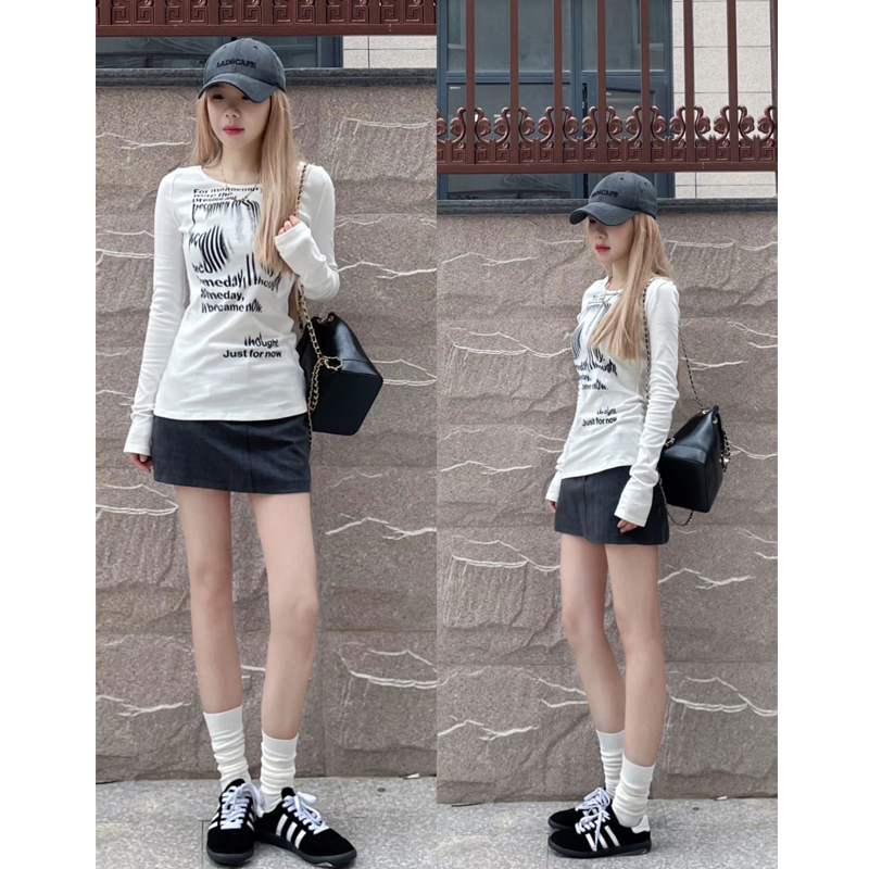 长袖t恤女秋季2025年新款上衣