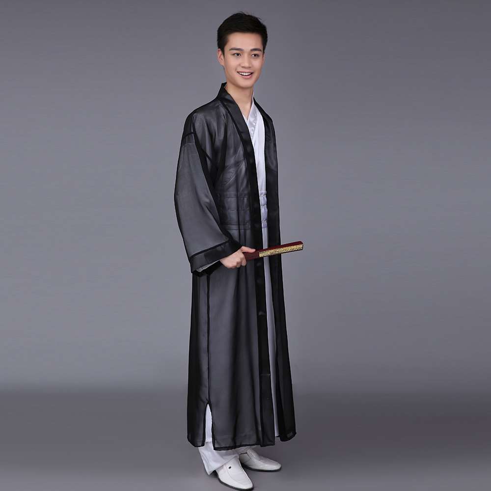 正品新款剑客侠客古装 大侠服装 唐装汉服 古代侠客男装武士表演
