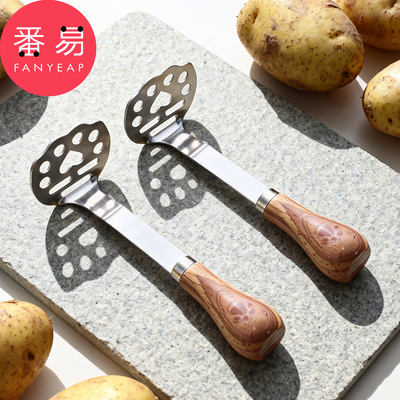 压泥器B1pq808-手用压泥器土豆泥厨房捣碎器工具压芋泥捣碎勺家用