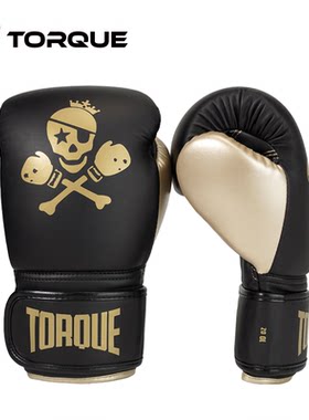 TORQUE拳击手套泰拳搏击boxing散打格斗拳套训练打沙包成人拳套男