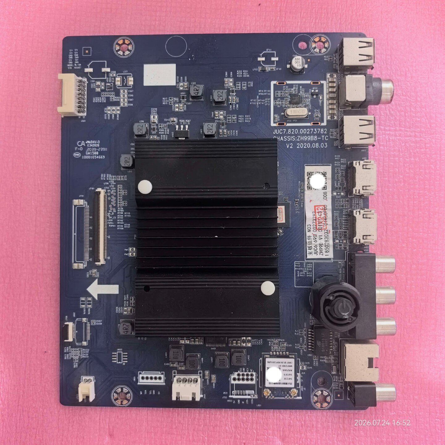 原装长虹 主板JUC7.820.00273782适用65D7P-PRD 55D7P PRD 屏可选