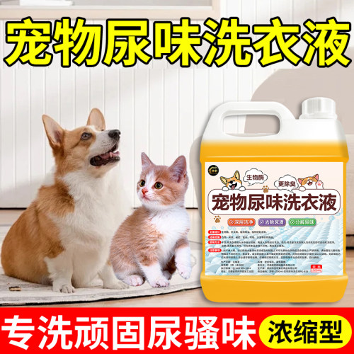 臭味宠物专用猫咪狗尿分解洗衣液