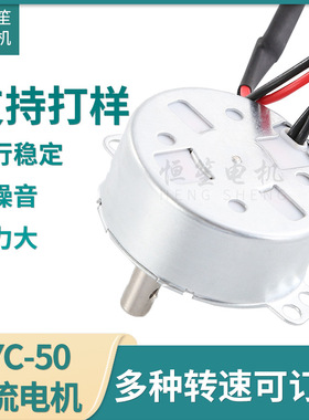 永磁同步电机小家电搅拌电机24v电机厂家tyc50直流同步电机