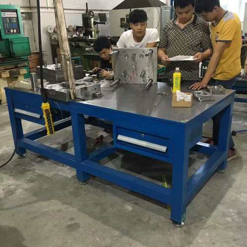 模具工作台钳工省模修模飞模台 模具组装修理桌钢板承重4吨包邮
