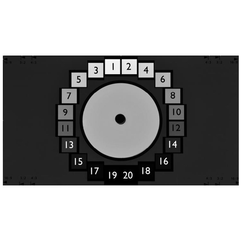 OECF2c0测试图卡1.000.000:1(X-版本)ISO 14524标准衍生定制标定