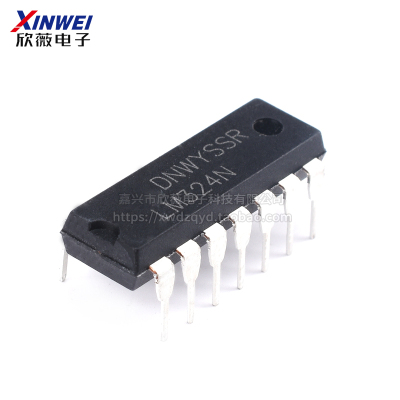 直插 LM324 LM324N 四路运算放大器 运放IC芯片 DIP-14脚