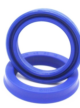 台湾DZ UN 55 71/72/75/76 10 12 蓝色油缸液压油封 U型圈 无骨架