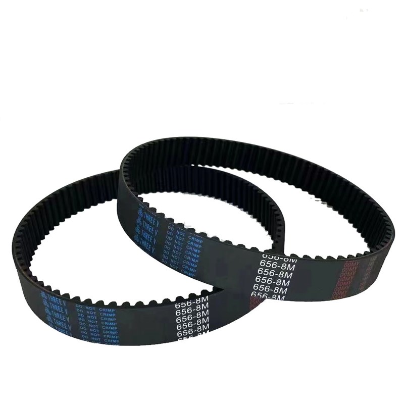 三维8M橡胶同步带HTD8M1360 8M1368 8M1376 8M1384圆弧齿形传动带